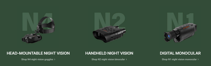 Night vision types