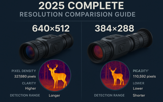 640×512 vs 384×288 Thermal Scope: Complete Resolution Comparison Guide 2025