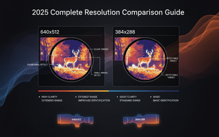 640x512 vs 384x288 Thermal Scope: The Complete Resolution Comparison Guide 2025