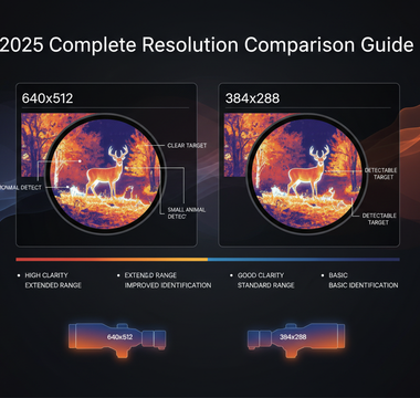640x512 vs 384x288 Thermal Scope: The Complete Resolution Comparison Guide 2025