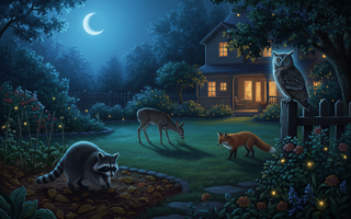 What Animals Come Out at Night in Your Backyard?