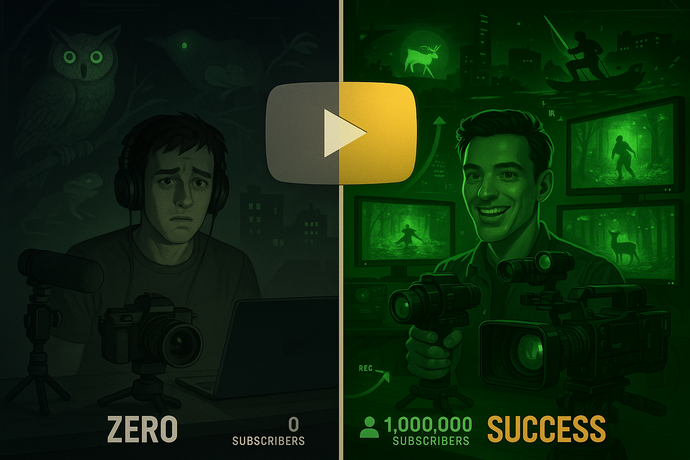 From Zero to Success: How YouTube Channels Can Leverage Night Vision Technology for Unique Content Creation