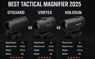 GTGUARD vs Vortex vs Holosun: Best Tactical Magnifier 2025 Comparison