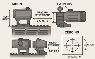 How to Mount and Zero Your Red Dot and Magnifier Combo – Step-by-Step Guide