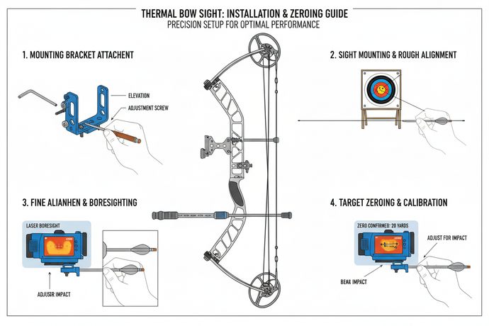 Archery sight calibration 20 60 yard target setup
