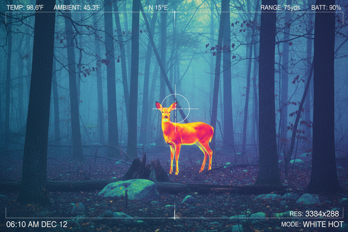 Close-Range Woodland Hunting: 384×288 vs 640×512 Thermal Scope Real Field Test Results