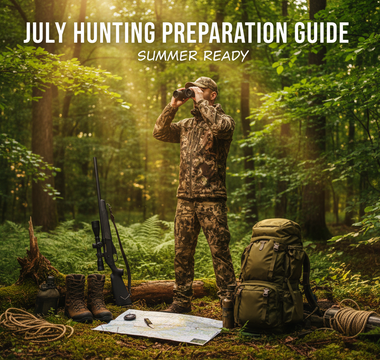 July Hunting Preparation Guide: 10 Things Every Hunter Should Do Before the Season Starts
