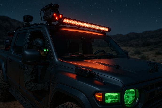 Off-Road Enthusiast Gear Upgrade: Night Vision Technology for Extreme Driving Safety