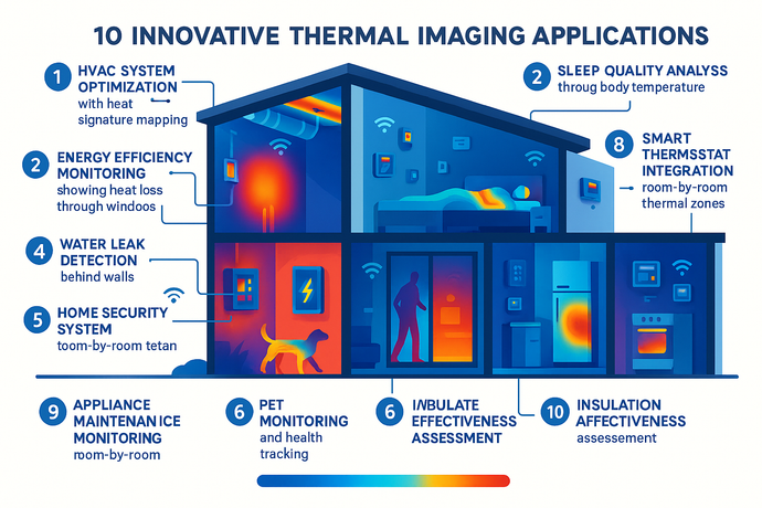 Smart Home Integration: 10 Innovative Uses for Thermal Imaging Devices in Modern Homes