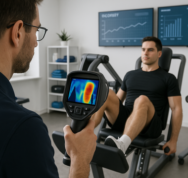 Sports Rehabilitation Monitoring: How Thermal Imaging Empowers Professional Recovery Training