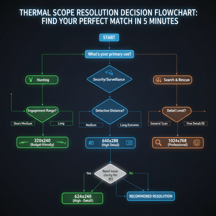 Thermal Scope Resolution Decision Flowchart: Find Your Perfect Match in 5 Minutes