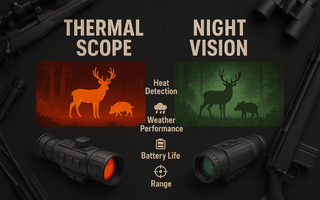 Thermal Scope vs Night Vision: Complete Comparison Guide for Hunters