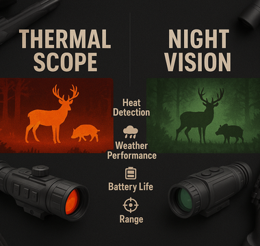 Thermal Scope vs Night Vision: Complete Comparison Guide for Hunters
