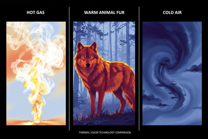 Thermal Vision 101: Why Hot Gas, Warm Fur, and Cold Air All Look Different on Thermal Cameras