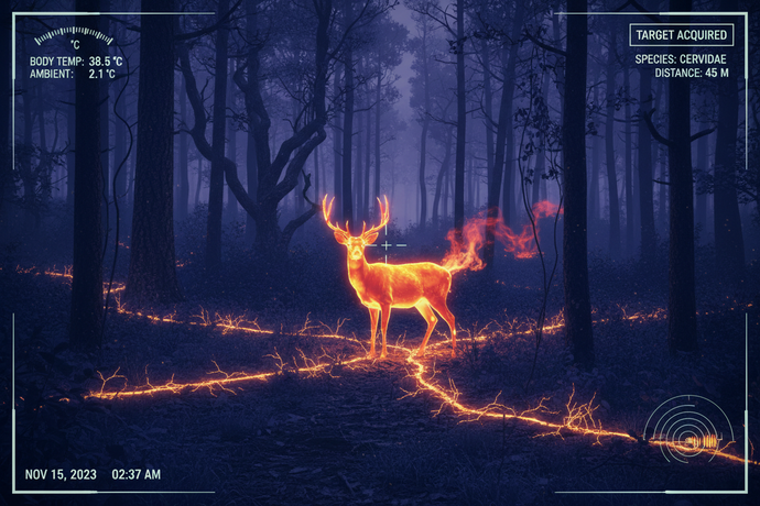 Tracking Deer Movement Patterns with Thermal Imaging: The Complete Spring Scouting Guide