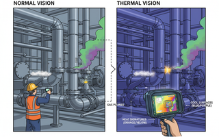 Why Thermal Cameras Detect Gas Plumes—But Not Everything You Think They Do