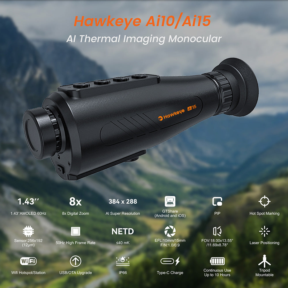 AI15 Thermal Imaging Monocular