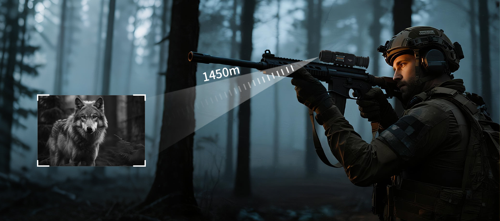 thermal imaging detection range